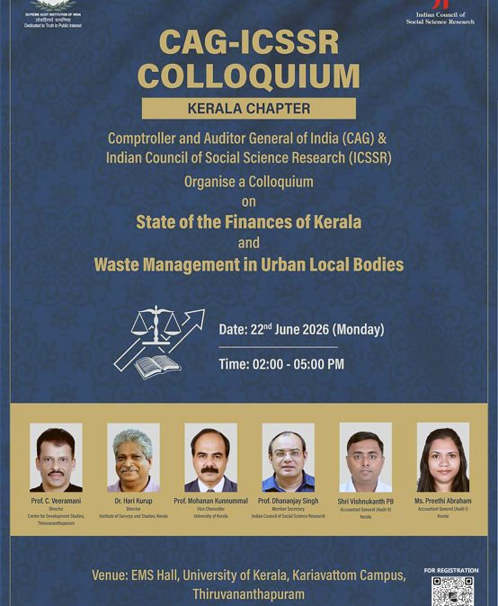 CAG-ICSSR Colloquium