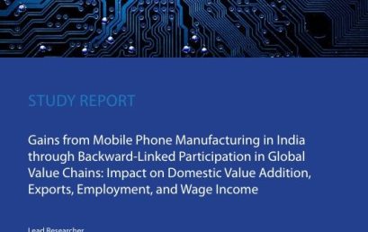 CDS Study Report: Gains from Mobile Phone Manufacturing in India
